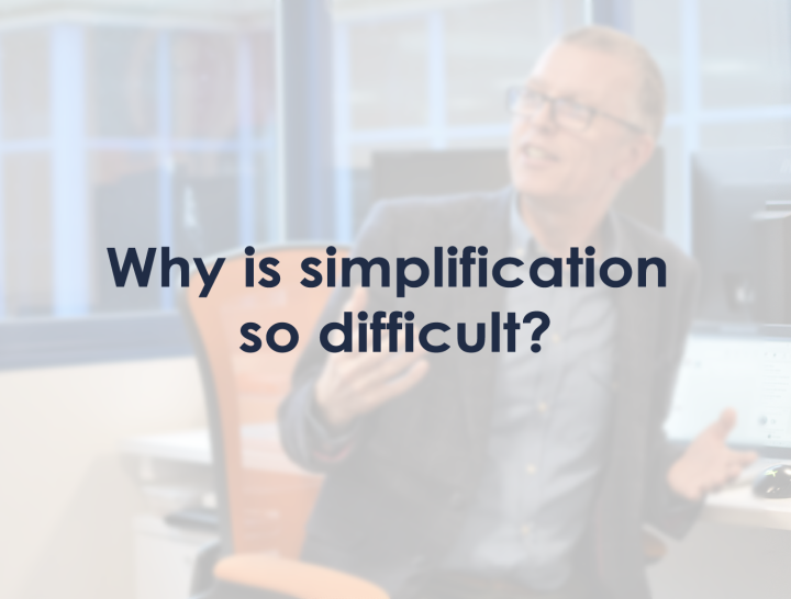 Why is simplification so difficult?